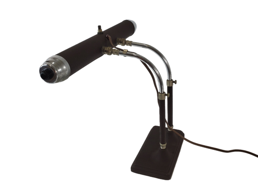 Vintage Art Deco Adjustable Piano Desk Lamp by the Radionic Transformer Co.