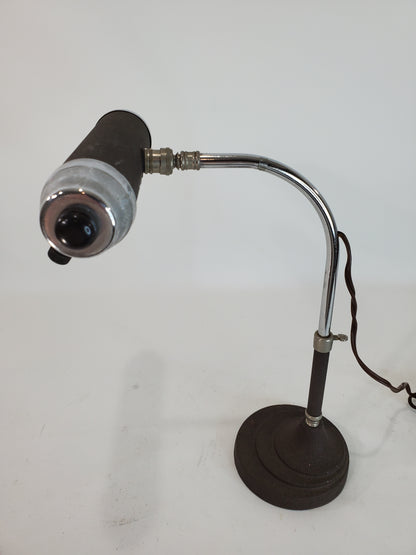 Vintage Art Deco Steampunk Adjustable Desk Lamp