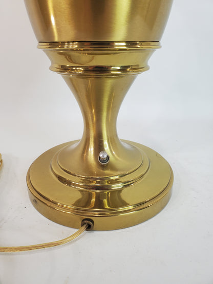 Vintage Brass Hollywood Regency Table Lamp