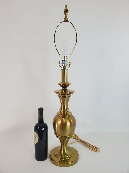 Vintage Brass Hollywood Regency Table Lamp