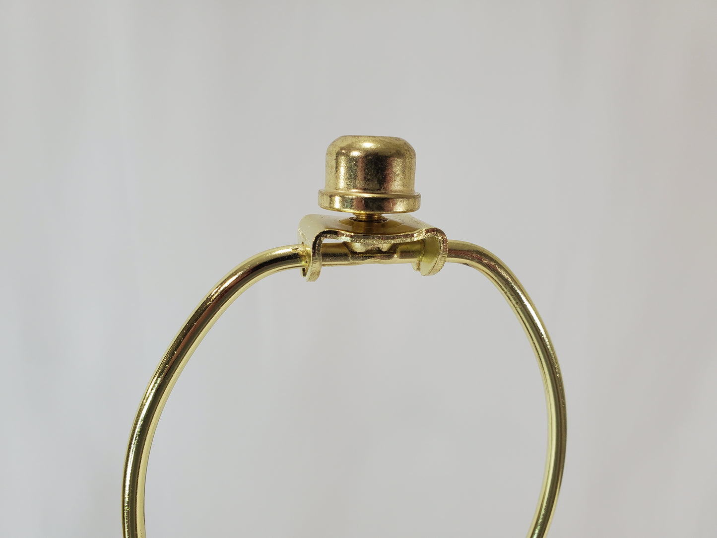 Vintage Brass Victorian Candle Stick Table Lamp Pair