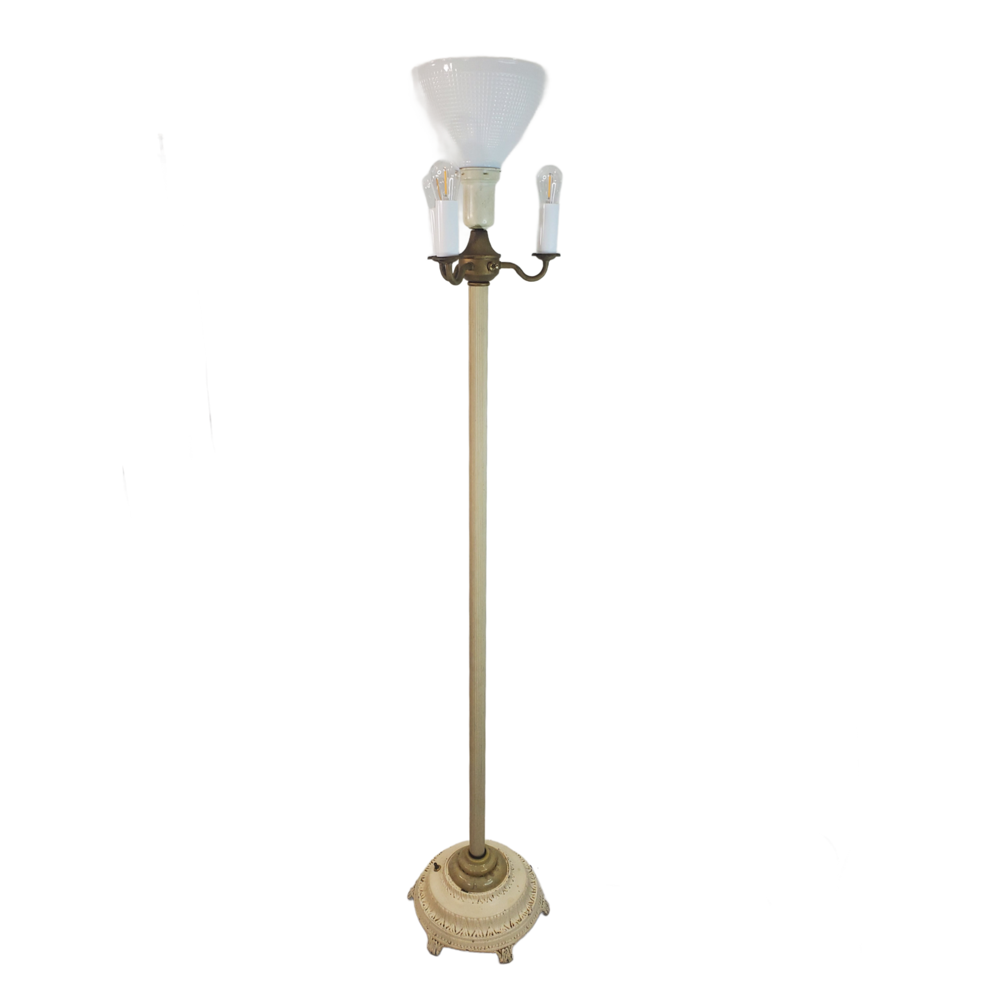 Vintage candelabra floor lamp outlet