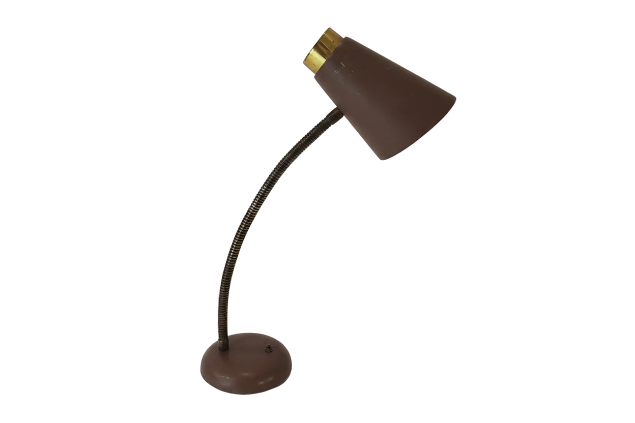 Vintage Prescolite Gooseneck Desk Lamp