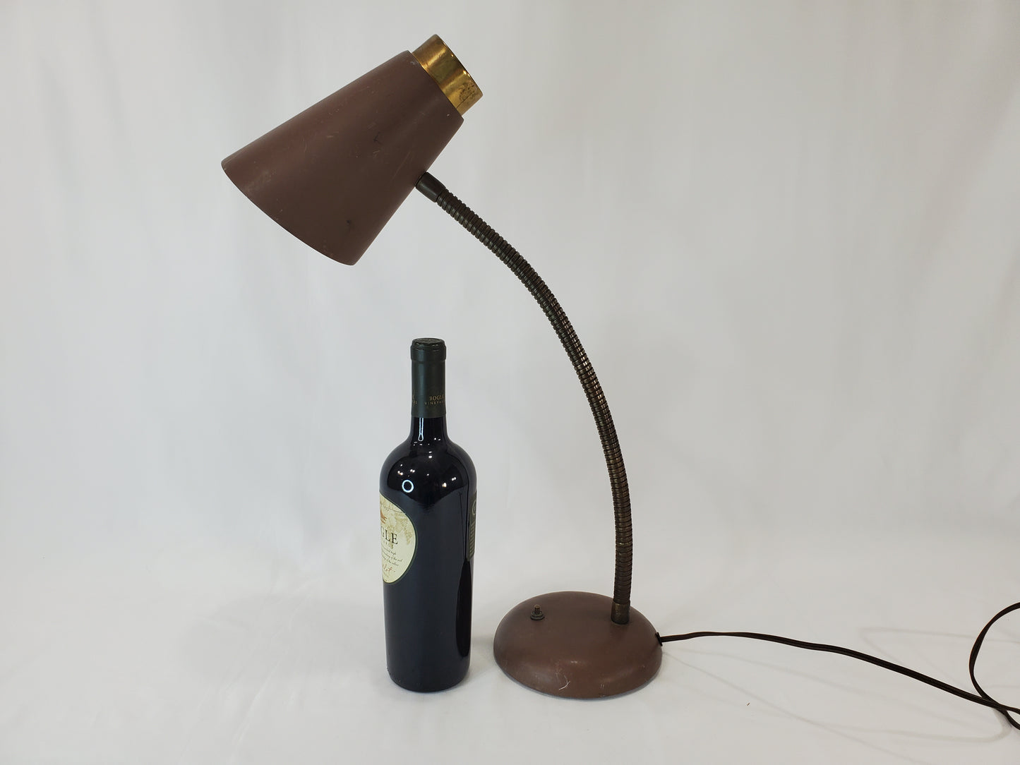 Vintage Prescolite Gooseneck Desk Lamp