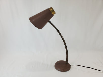 Vintage Prescolite Gooseneck Desk Lamp