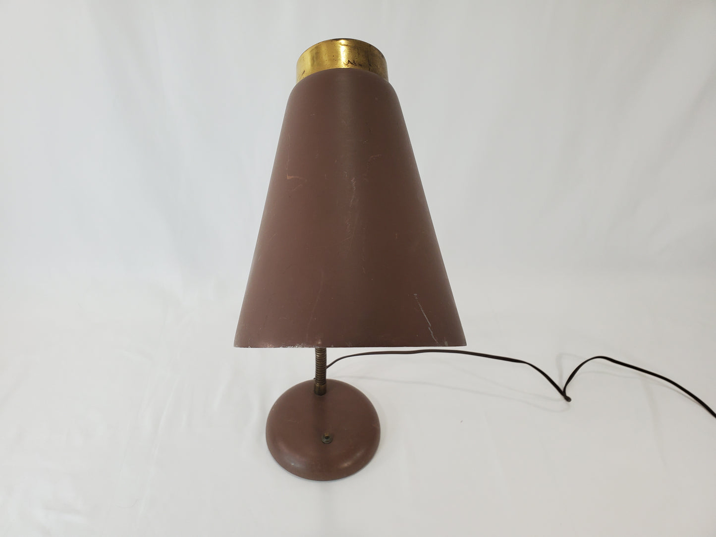 Vintage Prescolite Gooseneck Desk Lamp