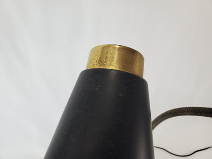 Vintage Prescolite Double Gooseneck Desk Lamp