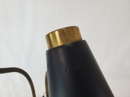 Vintage Prescolite Double Gooseneck Desk Lamp