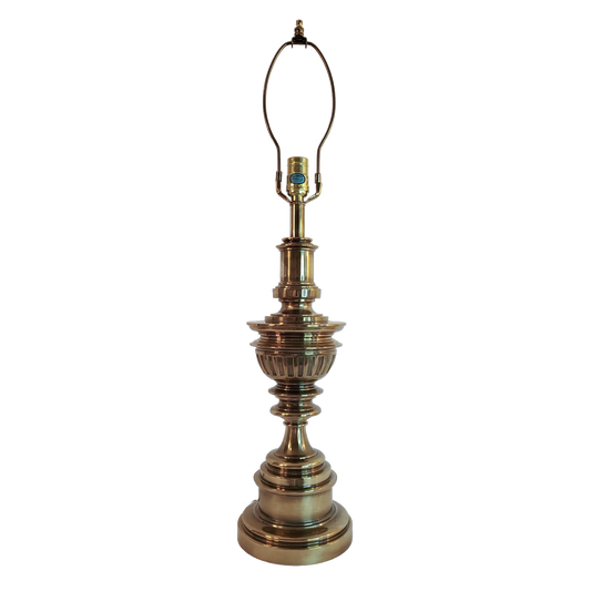 Vintage Stiffel Brass Trophy Style Table Lamp